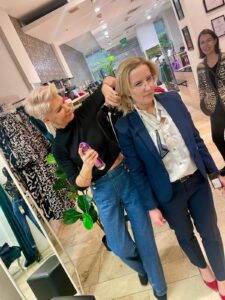 Małgorzata Osuch a la moda style metamorfozy w butiku